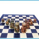 Elephant Theme Indian Maharaja Wooden Chess Pieces 4