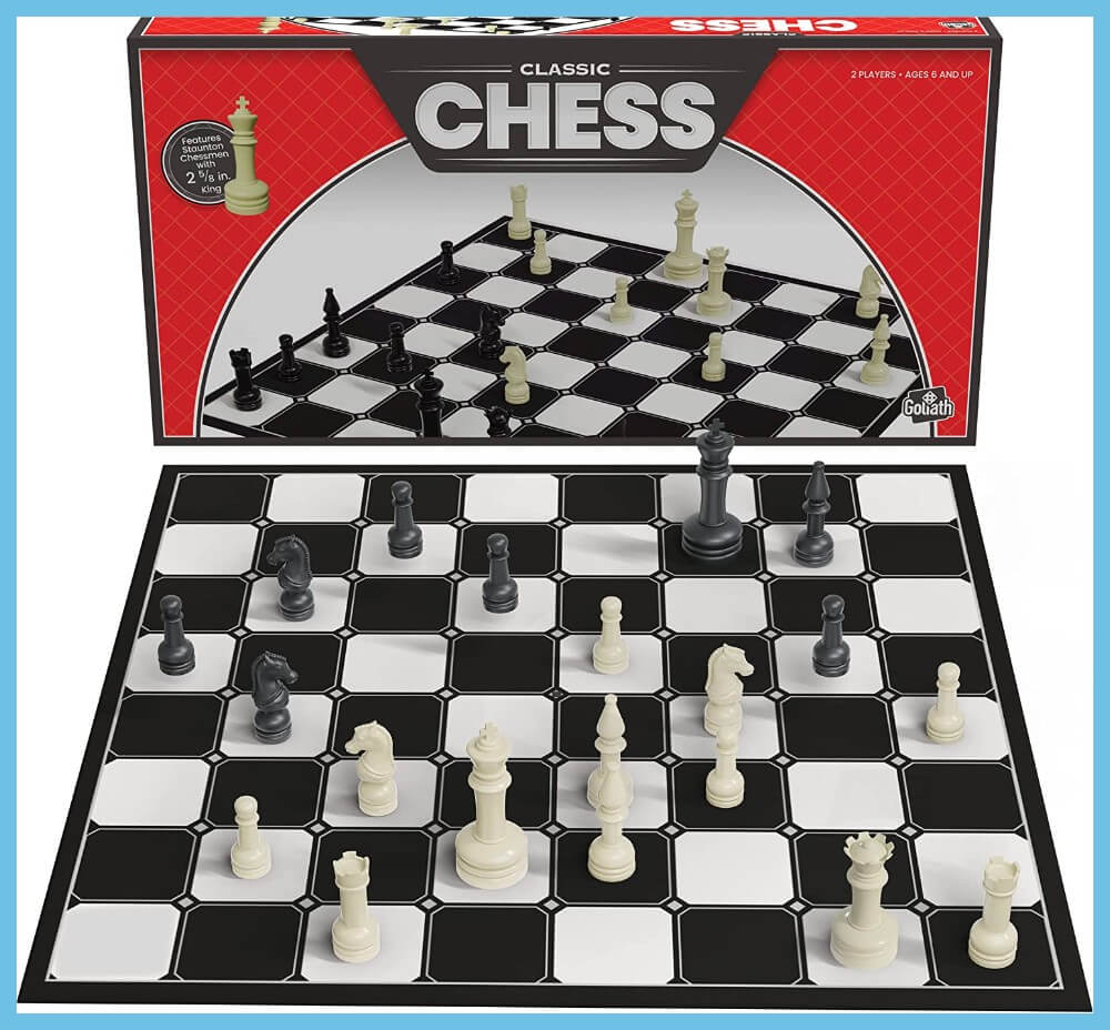Folding Board and Full Size Chess Sets