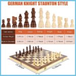 German Knight Staunton Wooden Chess Sets