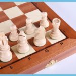 Olympic Small Intarsy Wooden Chess