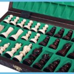 Olympic Small Wooden Chess Pieces 2