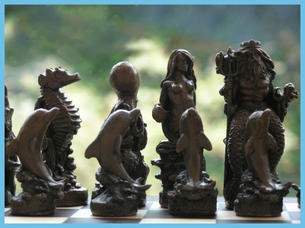 Sea Life Chess Pieces 4