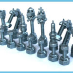 Stainless Steel Chess Pices 1