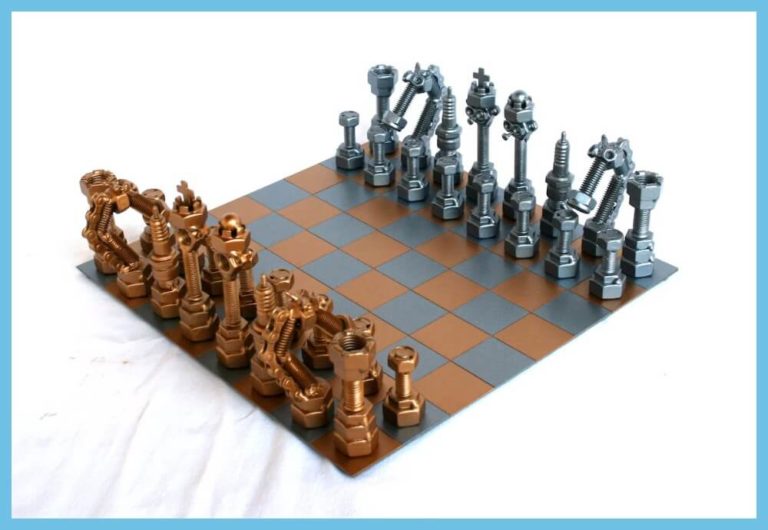 Stainless-Steel-Chess-Set