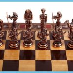 Stainless Steel Nesting Chess Set Pieces