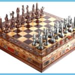 Stainless Steel Nesting Chess Sets