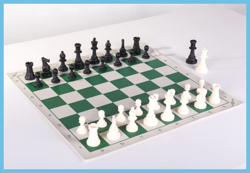 Two Multi-Color Silicone Chess Set 3