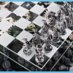 3d dragon chess set