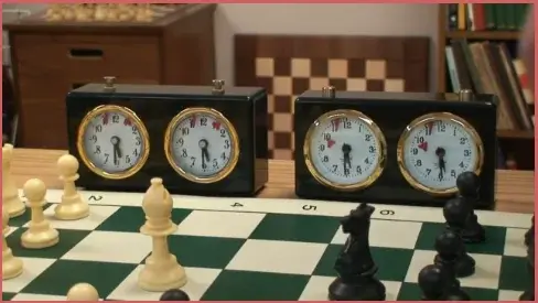 Antique Chess Clock