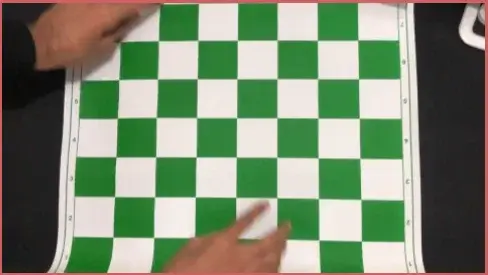 Green Chess Board
