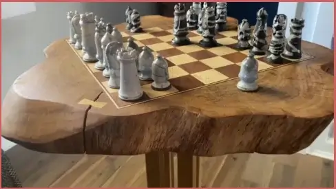 Handmade Chess Table