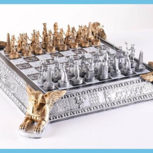 Gold Egyptian Chess Set