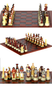 egyptian chess set - egypt vs rome