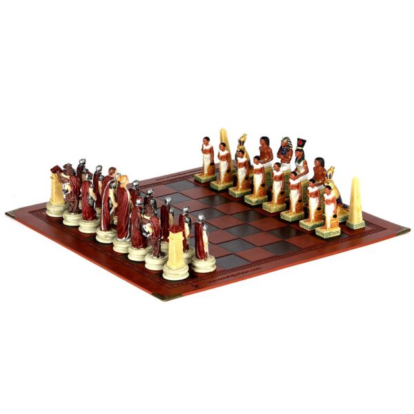 egypt vs rome chess set