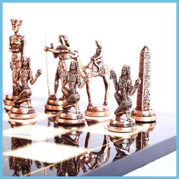 ancient egyptian chess figures