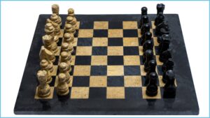 Elegant Marble Chess Set