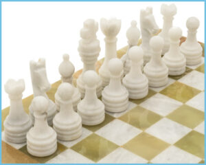 Solid Marble Chess Set