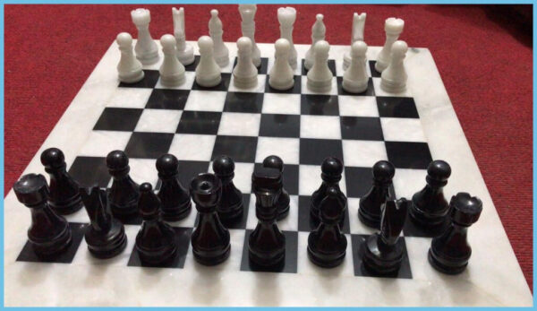 White Marble Chess