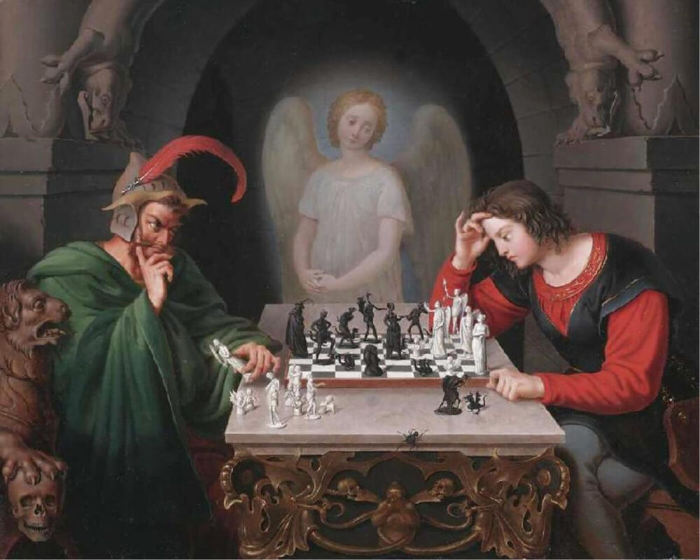 checkmate-painting