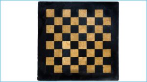 Antique Marble Chess Board