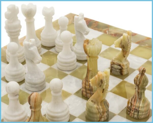 Marble Onyx Chess board